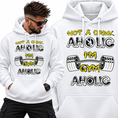 BLUZA Z KAPTUREM NA SIŁOWNIĘ GYMAHOLIC 1